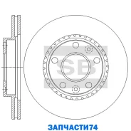 ���� ��������� ��������! Renault Duster 1.6/1.5DCi 10 Sangsin Brake SD3092 SD3092 ����