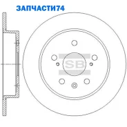 ���� ��������� ������! Suzuki SX4 (EY/GY) 06 Sangsin Brake SD4806 SD4806 ����