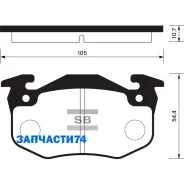 ������� �������� ������! Peugeot 306 1.8i-2.0i/2.0HDi 93-00 Sangsin Brake SP1242 SP1242 SP1242 ����