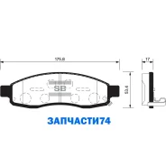 ������� �������� �. Infiniti QX 56 04-06, Nissan Armada/Titan 04-05 Sangsin Brake SP1455 SP1455SNS [410607S025] ! SP1455 ����
