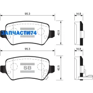 ������� �������� ������! Opel Astra G 1.8-2.2DT 01-04/Zafira 2.2i/DTi 01 Sangsin Brake SP1536 SP1536 SP1536 ����