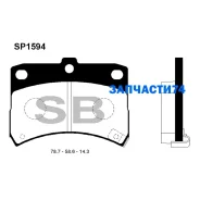 ������� �������� ��������! Daihatsu Cuore 1.0i 98-03 Sangsin Brake SP1594 SP1594 SP1594 ����