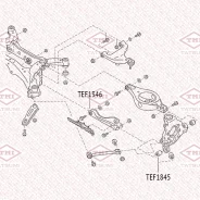 ����������� ������� ������� ����������� ������ ��� ����/��� Nissan Murano 02- Tatsumi TEF1346 TEF1346 ����