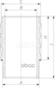 ������ �������� � �������� ��� ����������� Scania ��������� DC11 DSC12 DSC16 D=127 �� Mahle/Knecht 061WN1701 ����