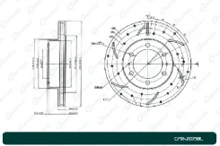 ���� ��������� ��������������� ������������� G-brake GFR-20738L ����� GFR20738L ����