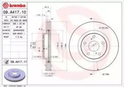 09. A417.11 ���� ��������� ��������! � ��������� Brembo 09A41711 09A41711 ����
