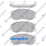 ������� �������� ��������! Chevrolet Captiva Sport 12/Equinox 08-09 Sangsin Brake SP1782 SP1782 SP1782 ����