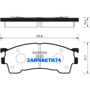 ������� �������� ��������! Mazda 626 1.8-2.5/2.0D/Xedos6 1.6 16V/2.0 92 Sangsin Brake SP2018 SP2018 SP2018 ����