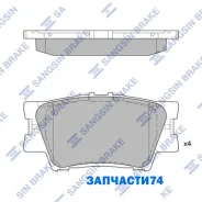 ������� �������� ������! Toyota RAV4 2.4/3.5i/2.4D 4WD 06 Sangsin Brake SP2081A SP2081A SP2081A ����