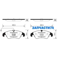 ������� �������� ��������! Audi A4 3.0TDi Quattro/3.2FSi Quattro 08 Sangsin Brake SP2145 SP2145 SP2145 ����