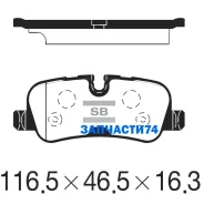 ������� �������� ������! LandRover Discovery, Range Rover 4.4i V8/2.7TD V6 04 Sangsin Brake SP2234 SP2234 SP2234 ����
