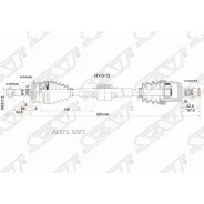 ������ � ����� Hyundai Solaris 10-20 / Kia Ceed 12-18 (�������/ ������) SAT HY-5-13, ������ �������� HY513 ����