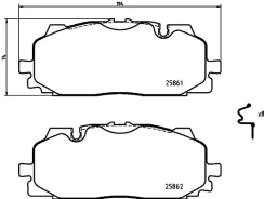 ������� ��������� �������� | ����� | Brembo P85165 P85165 ����