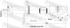 ����������� �������� ����� hyundai Tucson 2015 [178Febest12110007FL] 12110007FL ����
