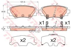 ������� ��������� ������ �������� �������� Mazda 3 (BM) (2013) [178Trwgdb3593] GDB3593 ����