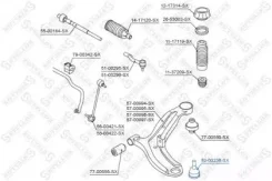 ����� ������� �������� �������� KIA SOUL (2009) [178Stellox5200236SX] 5200236SX ����