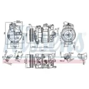 ���������� ������������! ������ 89020 VW Golf/Passat 1.2-3.6i/TDi 04 [178Nissens890632] 890632 ����