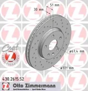 ���� ��������� ! Sport �����. 321x30/51-5x120 Opel Insignia 1.8-2.0i/2.0CDTi, Saab 9-5 [178Zimmermann430261552] 430261552 ����
