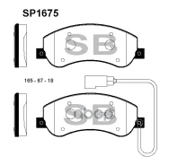 ������� ��������� ��������, �������� FO Transit Box / Bus / Flatbed / Chassis / Tourneo, JMC [178Sangsinbrakesp1675] SP1675 ����