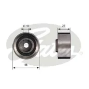����� �������� ����� ��� Hyundai, Hyundai (Beijing), KIA Accent, Coupe, Elantra, GETZ, Matrix, YUE DONG, Cerato, RIO 94- [178Gatest42016] T42016 ����