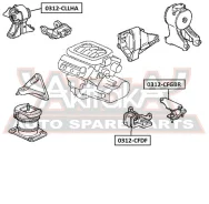 ������� ��������� ����� AT Honda Honda Accord CF3/CF4/CF5/CL1/CL3 1998-2002 ASVA 0312-Cllha 0312CLLHA ����