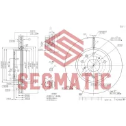 ���� ��������� FIAT/Suzuki Sedici/SX4 07- �����. Segmatic SBD30093101 Segmatic SBD30093101 SBD30093101 ����