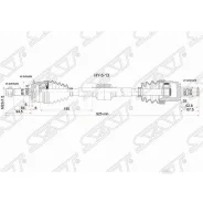 ������ � ����� FR RH Hyundai Solaris/KIA RIO 10- SAT HY513, ������ �������� HY513 ����