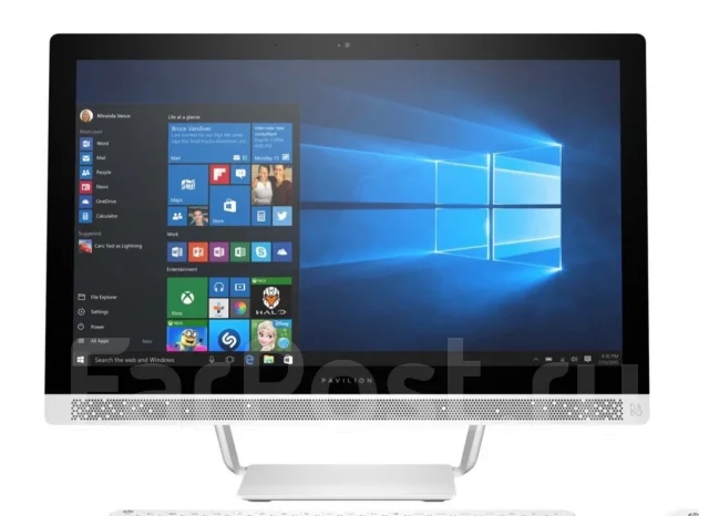 HP. 27", ���������� �� (LCD, LED, QLED) ����