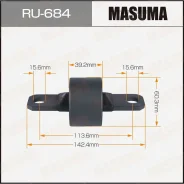 ����������� FORD Focus -11 ����. Masuma RU684 RU684 ����