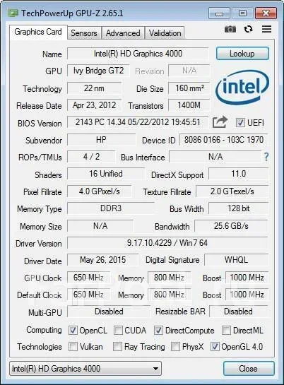 HP Pavilion 15. 15.6", 2,4����, ��� 4 ��, ���� 500���, WiFi: 1, ����������� �� 2��. ����