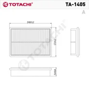 ������ ��������� TA-1405 ��� Toyota Mazda Isuzu ������������� Totachi ������ 17801-35020 17801-55020 1500A286 17801-08010 8-94376-353-0 J17801-35020 A...