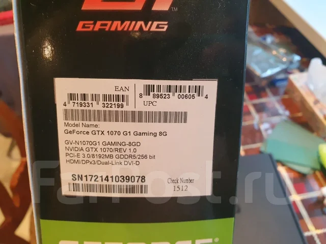 GeForce GTX 1070 ����