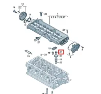 ������ ��������� Skoda Octavia (A7) 2013-2020 2014 v126 036109651A ��������� 1.6 CLHA TDI 036109651A ����