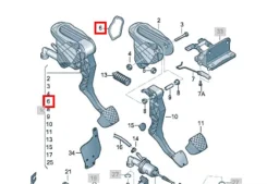 ������ ��������� Skoda Yeti 2009-2018 2013 v127 1K0721410C ��������� 1.6 CAYW TDI 1K0721410C ����