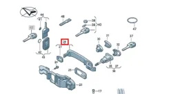 ������ �������� Volkswagen Transporter T5 2003-2015 2004 V137 7H0837205D ��������-������ 2 7H0837205D ����