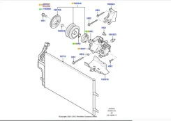 ������ �������� FORD C-MAX 2003-2010 2005 V140 1307411 ������� 2 1307411 ����
