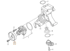 ������ ��������� Volkswagen Passat [B4] 1994-1996 1994 v145 028121031G ��������� 1 028121031G ����