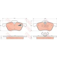 ������� ��������� �������� TRW, �������� �� ��� (4 ��), ���. GDB1476 GDB1476 ����