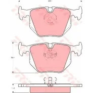 ������� ��������� �������� TRW, �������� �� ��� (4 ��), ���. GDB1119 GDB1119 ����
