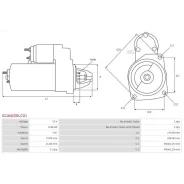 ������� Hyundai Creta 15-22 / ix35 09-15 (0,9 kW/ Z=11/ Delco) AS S1164Delco S1164DELCO ����