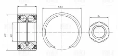 ��������� ������� ��� �/� Trialli CS6540 CS6540 ����