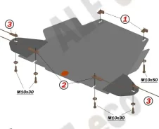 ������ Alfeco ��� ��� DW Hower H5 2017-2019. ������� ALF3112st ALF3112ST ����