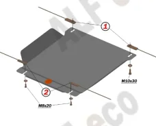 ������ Alfeco ��� �������� DW Hower H5 2017-2019. ������� ALF3113st ALF3113ST ����