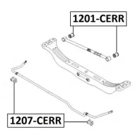 ����������� ������ �������� | ��� ����/��� | KIA/ Cerato I 2004-2009 1201CERR ����
