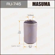 ����������� Toyota Hilux (KUN15L/KUN26L) ����. Masuma RU745 RU745 ����