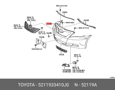 ������ �������� Toyota.5211933410J0 5211933410J0 ����