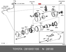 ������� Toyota.2810051100 2810051100 ����