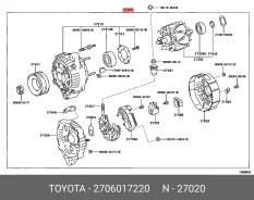 ��������� Toyota.2706017220 2706017220 ����