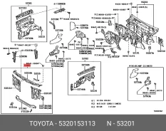 ��������� ��������� Toyota.5320153113 5320153113 ����