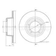 ��������� ���� Land Rover Defender (1990-), Discovery (10.1989-98), Range Rover (1981-94) F Trusting DF122 - DF122 ����